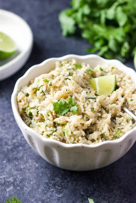 Cilantro Lime Brown Rice (23192.13) - calories, carbs, nutrition