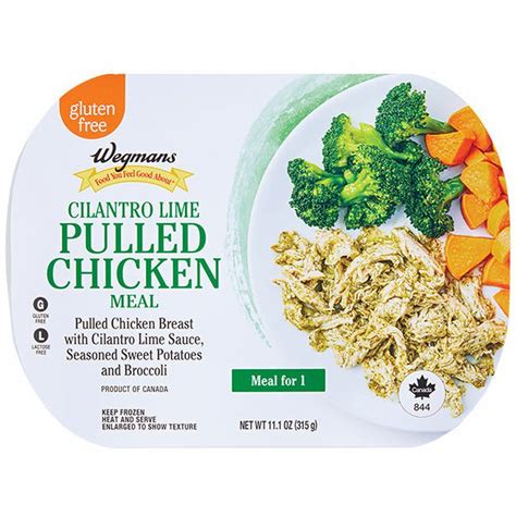 Cilantro-Lime Pulled Chicken - calories, carbs, nutrition