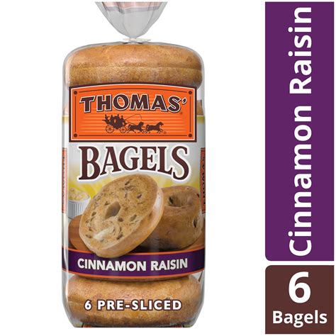 Cinnamon Raisin Bagel - calories, carbs, nutrition