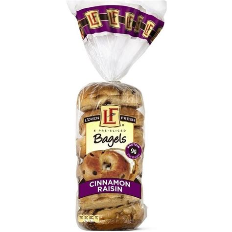 Cinnamon Raisin Swirl Bagel (63651.20) - calories, carbs, nutrition