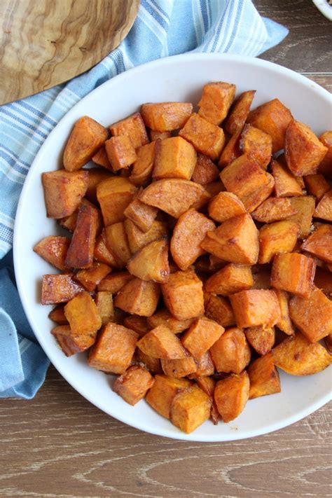 Cinnamon Sugar Sweet Potatoes - calories, carbs, nutrition