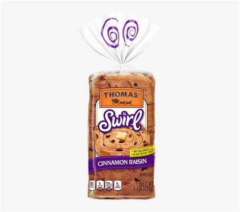 Cinnamon Swirl Bread - calories, carbs, nutrition
