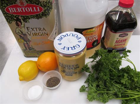 Citrus Dijon Dressing - calories, carbs, nutrition