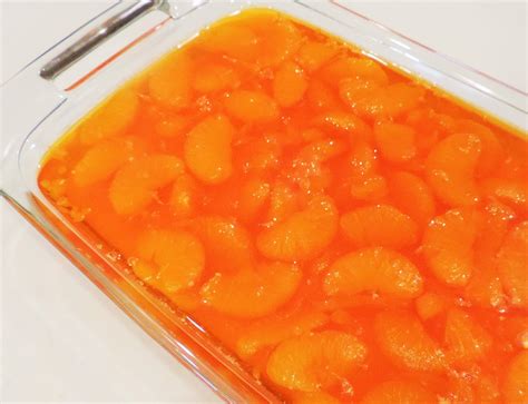 Citrus Jello - calories, carbs, nutrition