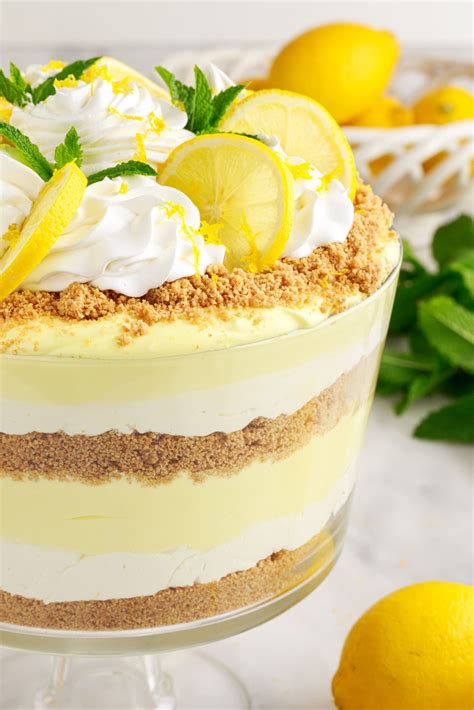 Citrus Mousse Trifle - calories, carbs, nutrition