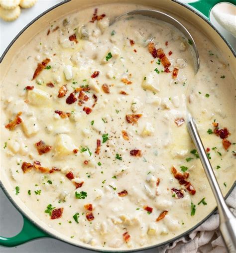 Clam Casino Chowder - calories, carbs, nutrition