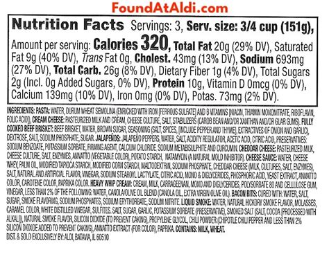 Classic Mac & Beef - calories, carbs, nutrition