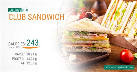 Club Sandwich - calories, carbs, nutrition