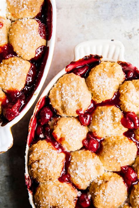 Cobbler Cherry Biscuit Topping FP SLC=6x8 - calories, carbs, nutrition