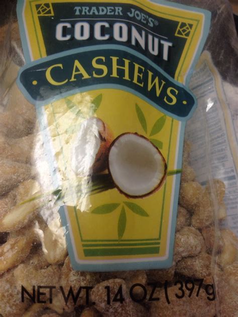 Coconut Cashews - calories, carbs, nutrition