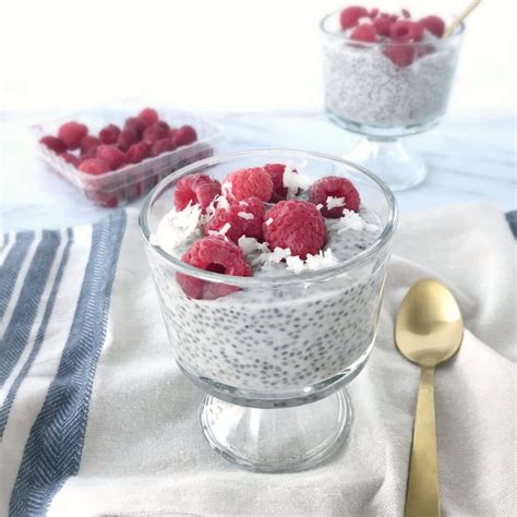 Coconut Chia Pudding - calories, carbs, nutrition