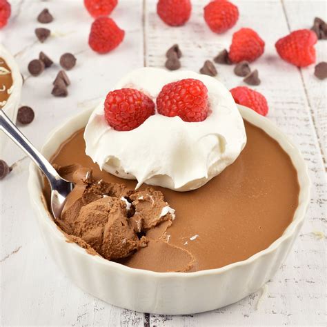 Coconut Chocolate Pot De Creme - calories, carbs, nutrition