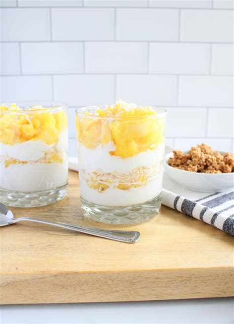 Coconut Pineapple Parfait - calories, carbs, nutrition