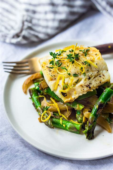 Cod and Veggies/Lemon Cream Sauce - calories, carbs, nutrition