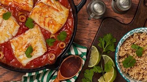 Cod Veracruz - calories, carbs, nutrition