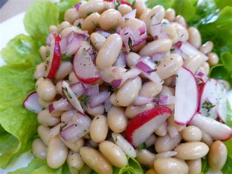 Cod with Yukon Potatoes and White Bean Radish Salad - calories, carbs, nutrition