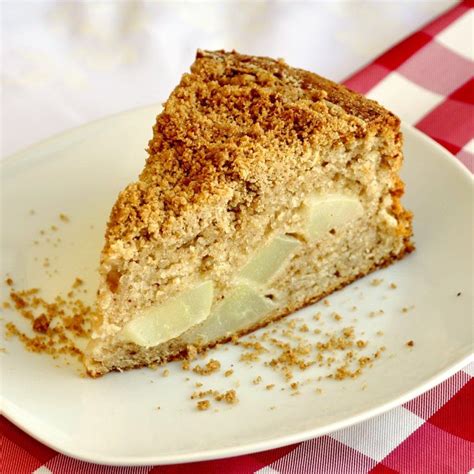 Coffee Cake 5 Spice Pear FSP SLC=8x8 - calories, carbs, nutrition