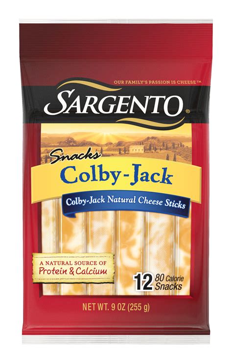 Colby Jack 2% Cheese Stick - calories, carbs, nutrition