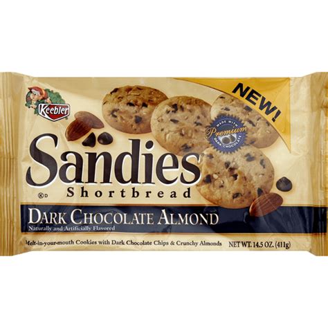 Cookie Shortbread Dark Chocolate Filled 1.5 oz 3 EA - calories, carbs, nutrition