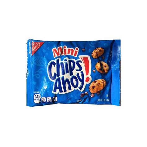 Cookies, Chips Ahoy, Mini, Nabisco - calories, carbs, nutrition