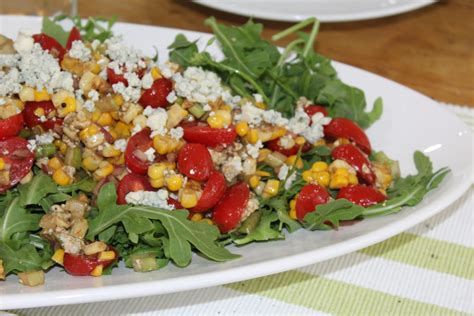 Corn, Cherry Tomato & Arugula - calories, carbs, nutrition