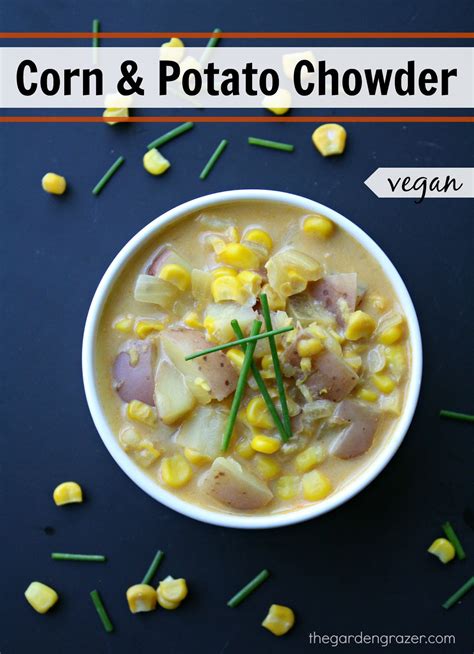 Corn & Potato Chowder - calories, carbs, nutrition