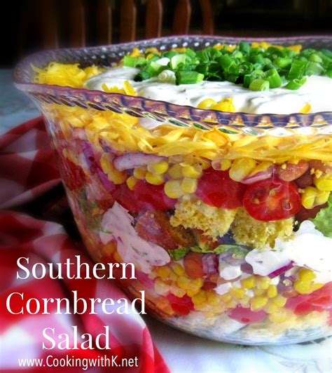 Cornbread Salad - calories, carbs, nutrition