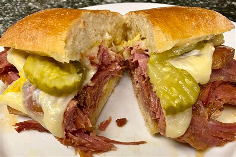 Corned Beef and Swiss with Ciabatta Loaf - calories, carbs, nutrition