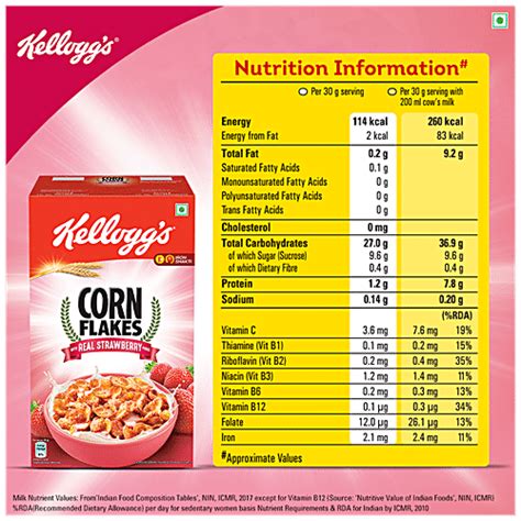 Cornflakes GV en LV - calories, carbs, nutrition