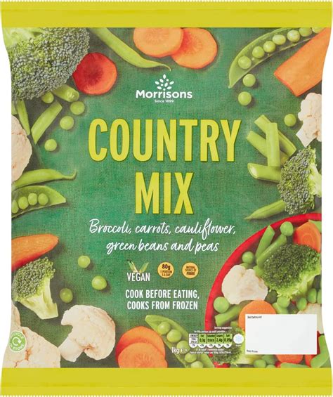 Country Vegetable Mix - calories, carbs, nutrition