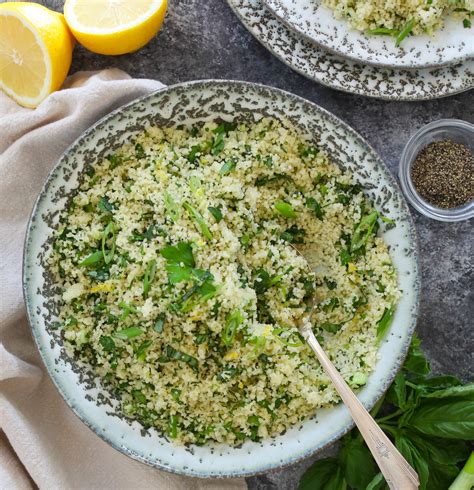 Cous Cous with Lime & Herbs - calories, carbs, nutrition