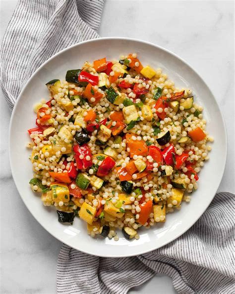 Cous Cous with Roasted Vegetables - calories, carbs, nutrition