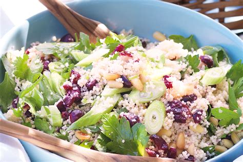 Couscous Pepper, Olive & Pine Nut Salad - calories, carbs, nutrition