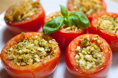 Couscous Stuffed Tomatoes Pine Nuts (44511.3) - calories, carbs, nutrition