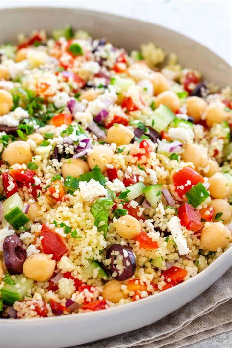 Couscous & white cheese salad (Large) - calories, carbs, nutrition