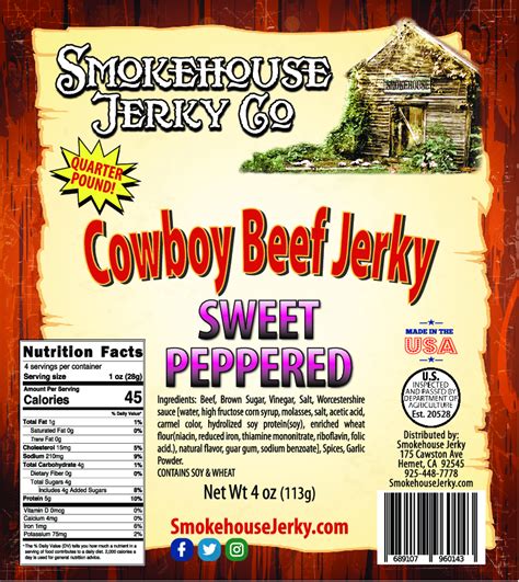 Cowboy Beef Sandwich 4oz - calories, carbs, nutrition