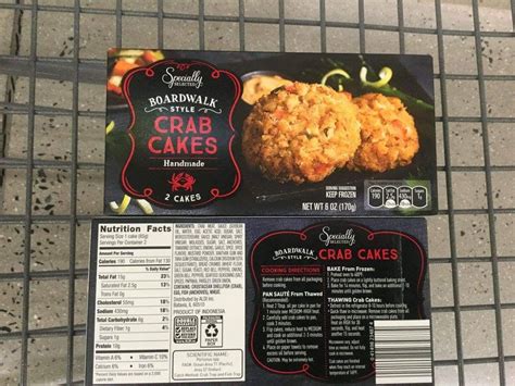 Crab Cake Mix - calories, carbs, nutrition