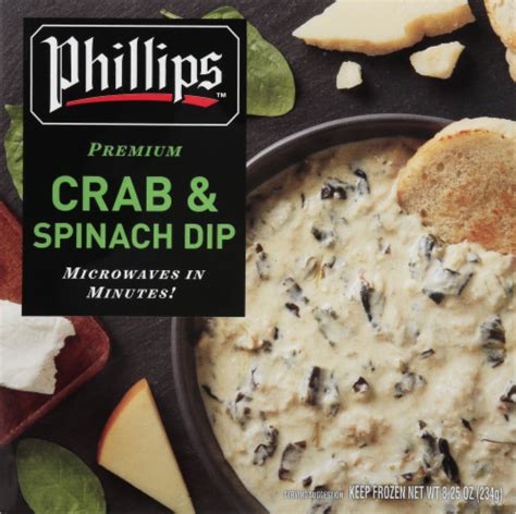 Crab & Spinach Dip - calories, carbs, nutrition