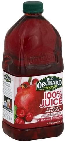 Cranberry Pomegranate 100% Juice - calories, carbs, nutrition