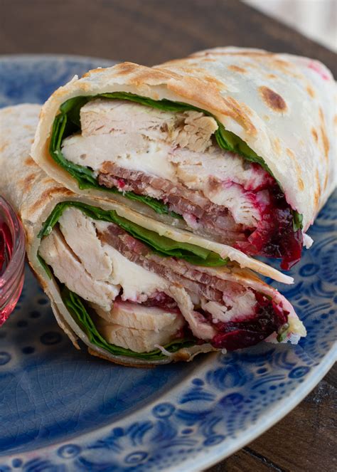 Cranberry Turkey Wrap - calories, carbs, nutrition
