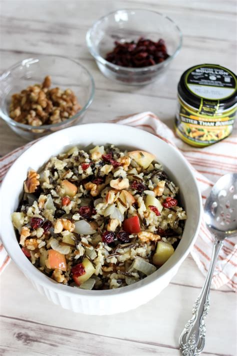 Cranberry Walnut Wild Rice - calories, carbs, nutrition