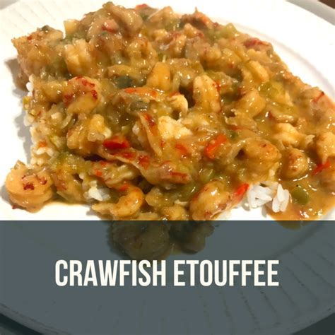 Crawfish Etouffee - calories, carbs, nutrition