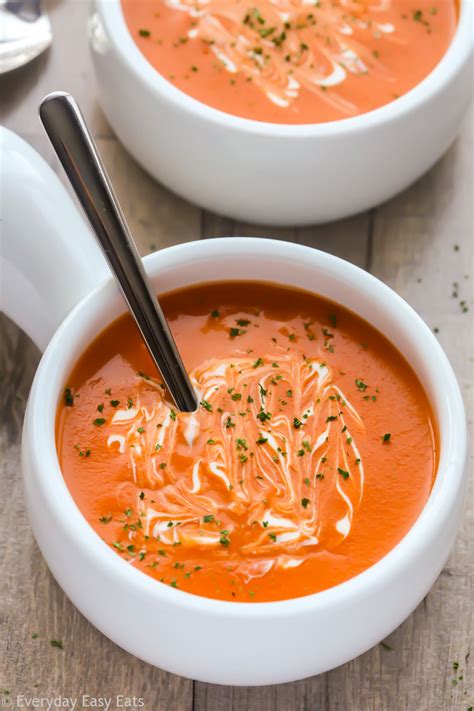 Cream of Tomato Soup with Dill - calories, carbs, nutrition