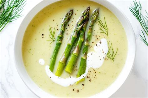 Creamy Asparagus Soup - calories, carbs, nutrition