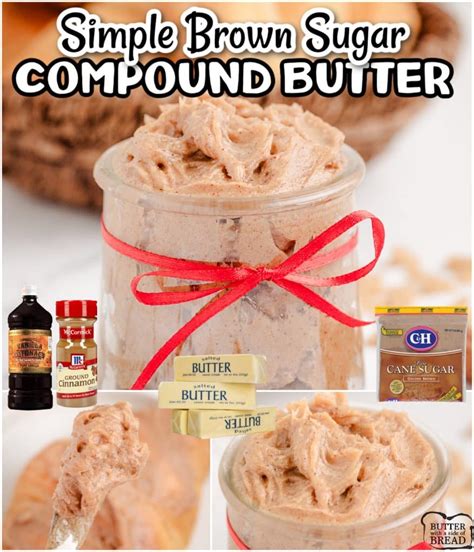 Creamy Brown Sugar Compound Butter - calories, carbs, nutrition