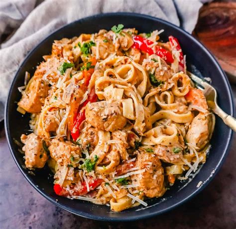 Creamy Cajun Chicken Pasta - calories, carbs, nutrition