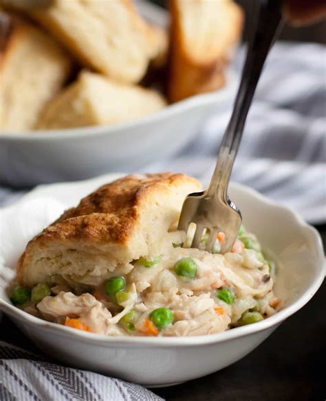 Creamy Chicken & Biscuits - calories, carbs, nutrition
