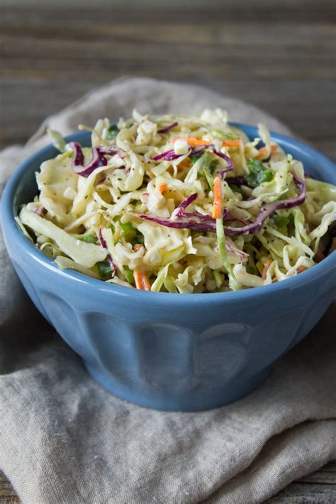 Creamy Cole Slaw (1) - calories, carbs, nutrition