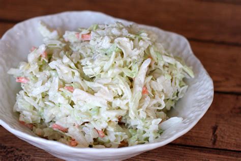 Creamy Horseradish Cole Slaw - calories, carbs, nutrition