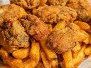 Creole Fried Oyster Basket - calories, carbs, nutrition